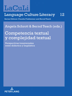 cover image of Competencia textual y complejidad textual